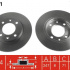 Brzdový kotouč TRW DF2581 Brzdový kotouč TRW DF2581
