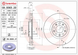 Brzdový kotouč BREMBO 09.9363.20 - ALFA ROMEO