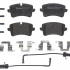 Sada brzdových destiček BREMBO P85118 - AUDI
