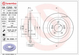 Brzdový kotouč BREMBO 08.C250.10