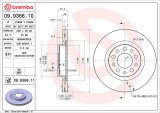 Brzdový kotouč BREMBO 09.9366.10 - ALFA ROMEO