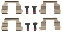 Sada brzdových destiček TRW GDB1632 - LANDROVER DISCOVERY, RANGE ROVER