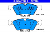 Sada brzdových destiček ATE 13.0460-7220 (AT 607220) - MERCEDES-BENZ