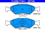 Sada brzdových destiček ATE 13.0460-7148 (AT 607148) - FORD