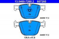 Sada brzdových destiček ATE 13.0460-7260 (AT 607260) - BMW