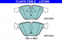 Sada brzdových destiček ATE Ceramic 13.0470-7296 (AT LD7296) - BMW Sada brzdových destiček ATE Ceramic 13.0470-7296 (AT LD7296) - BMW