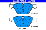 Sada brzdových destiček ATE 13.0460-7237 (AT 607237) - BMW