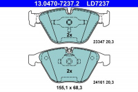 Sada brzdových destiček ATE Ceramic 13.0470-7237 (AT LD7237) - BMW