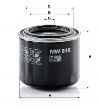 Olejový filtr MANN MW810 (MF MW810)