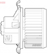 Vnitřní ventilátor DENSO DEA09024