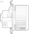 Vnitřní ventilátor DENSO DEA09024
