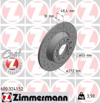 Brzdový kotouč ZIMMERMANN 600.3241.52