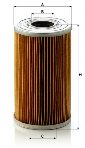 Hydraulický filtr řízení MANN MF H931/4
