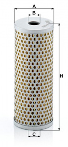 Hydraulický filtr řízení MANN MF H623 Hydraulický filtr řízení MANN MF H623