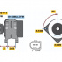 Alternátor BOSCH (BO 0986042830)