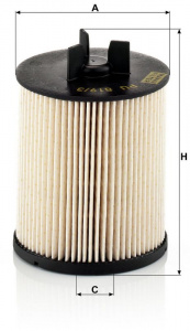 Palivový filtr MANN PU819/3X (MF PU819/3X) - AUDI Palivový filtr MANN PU819/3X (MF PU819/3X) - AUDI