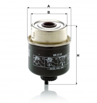 Palivový filtr MANN WK8112 (MF WK8112)