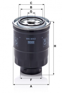 Palivový filtr MANN WK8052z (MF WK8052z)