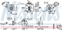 Turbodmychadlo NISSENS 93121