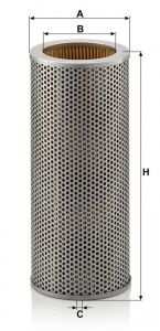 Hydraulický filtr MANN MF H13104 Hydraulický filtr MANN MF H13104