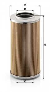Hydraulický filtr MANN MF H1387