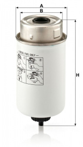Palivový filtr MANN WK8014 (MF WK8014)
