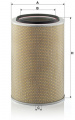 Vzduchový filtr MANN C331465/1 (MF C331465/1) - IVECO