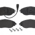 Sada brzdových destiček BREMBO P85144X - AUDI, SEAT, ŠKODA, VW