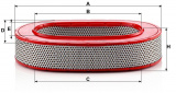 Vzduchový filtr MANN C37145 (MF C37145) - MERCEDES-BENZ