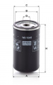Hydraulický filtr MANN WD724/6 (MF WD724/6)