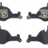 Sada brzdových destiček BREMBO P06107