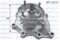 Vodní pumpa DOLZ H225 Vodní pumpa DOLZ H225