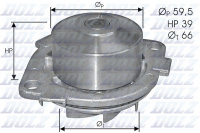 Vodní pumpa DOLZ S211 - FIAT, LANCIA Vodní pumpa DOLZ S211 - FIAT, LANCIA