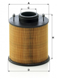 Filtr močoviny (AdBlue) MANN MF U620/3YKIT Filtr močoviny (AdBlue) MANN MF U620/3YKIT
