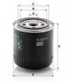 Olejový filtr MANN W920/11 (MF W920/11) - HONDA, ROVER