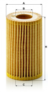 Olejový filtr MANN HU611X (MF HU611X) - RENAULT
