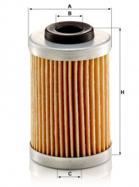 Olejový filtr MANN H43/2 (MF H43/2)