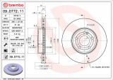 Brzdový kotouč BREMBO 09.D772.11