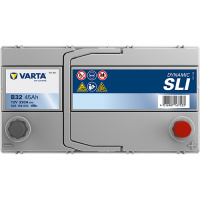 Autobaterie VARTA Dynamic SLI 45Ah/330A (545156033) Autobaterie VARTA Dynamic SLI 45Ah/330A (545156033)