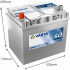 Autobaterie VARTA Dynamic SLI 60Ah/540A (560411054)