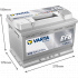 Autobaterie VARTA Dynamic EFB 70Ah/760A (570500076)