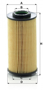Olejový filtr MANN HU712/10X (MF HU712/10X) - HYUNDAI, KIA
