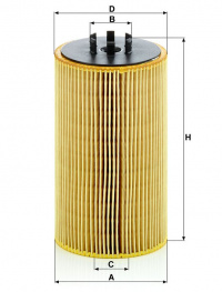 Olejový filtr MANN HU13125/3X Olejový filtr MANN HU13125/3X