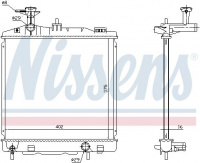 Chladič motoru NISSENS 628988 Chladič motoru NISSENS 628988