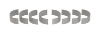 Ojniční ložisko GLYCO 71-3628/4 STD - sada