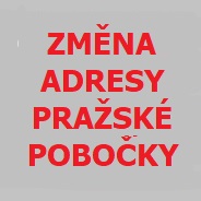 Změna adresy pražské pobočky - nově OC Hloubětín